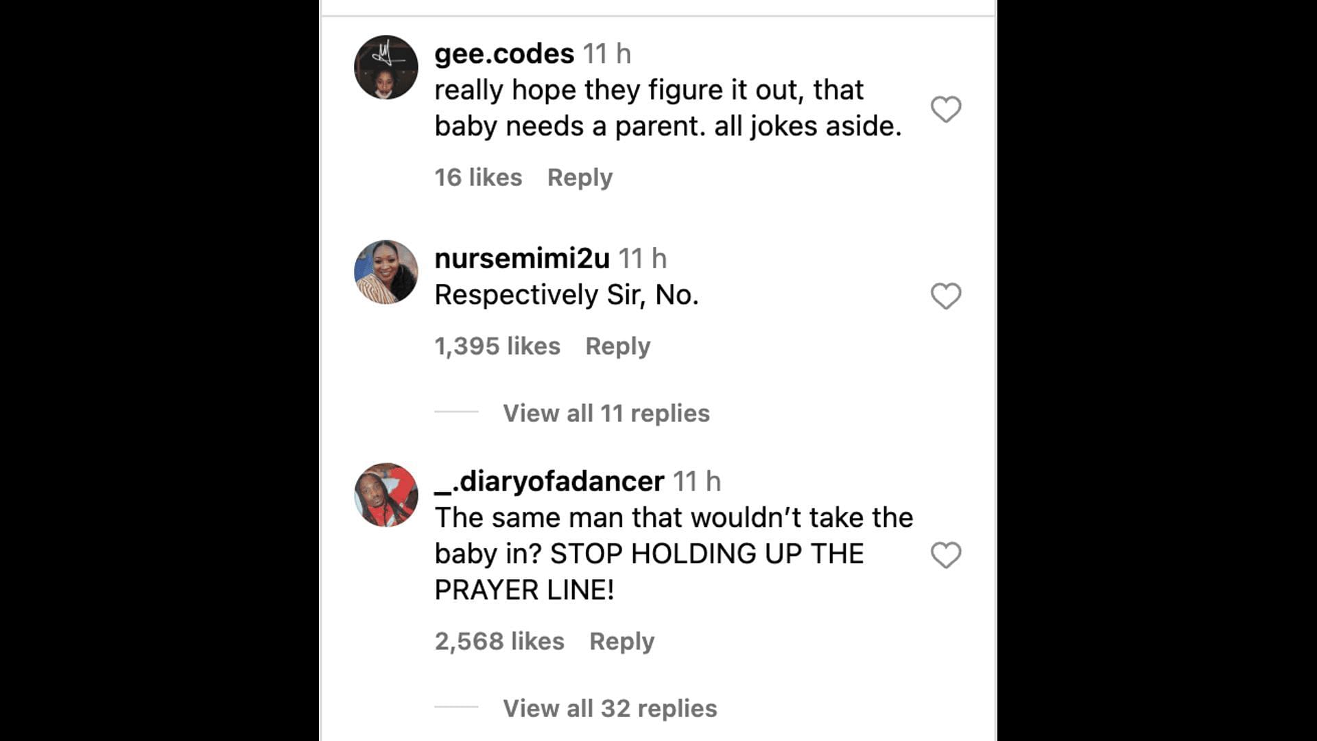 Social media users commented on the rapper&#039;s father&#039;s video, as he gave an update about his and Chrisean Rock&#039;s potential release. (Image via @TheShadeRoom/ Instagram)