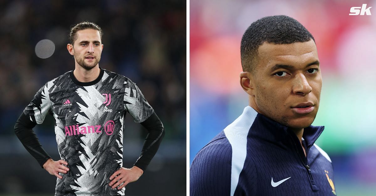 Adrien Rabiot makes bold claim on Kylian Mbappe and France teammate not being at &lsquo;top of their game&rsquo; in Euro 2024