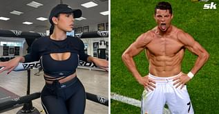 Cristiano Ronaldo opens up on why he likes to workout with Georgina Rodriguez at home