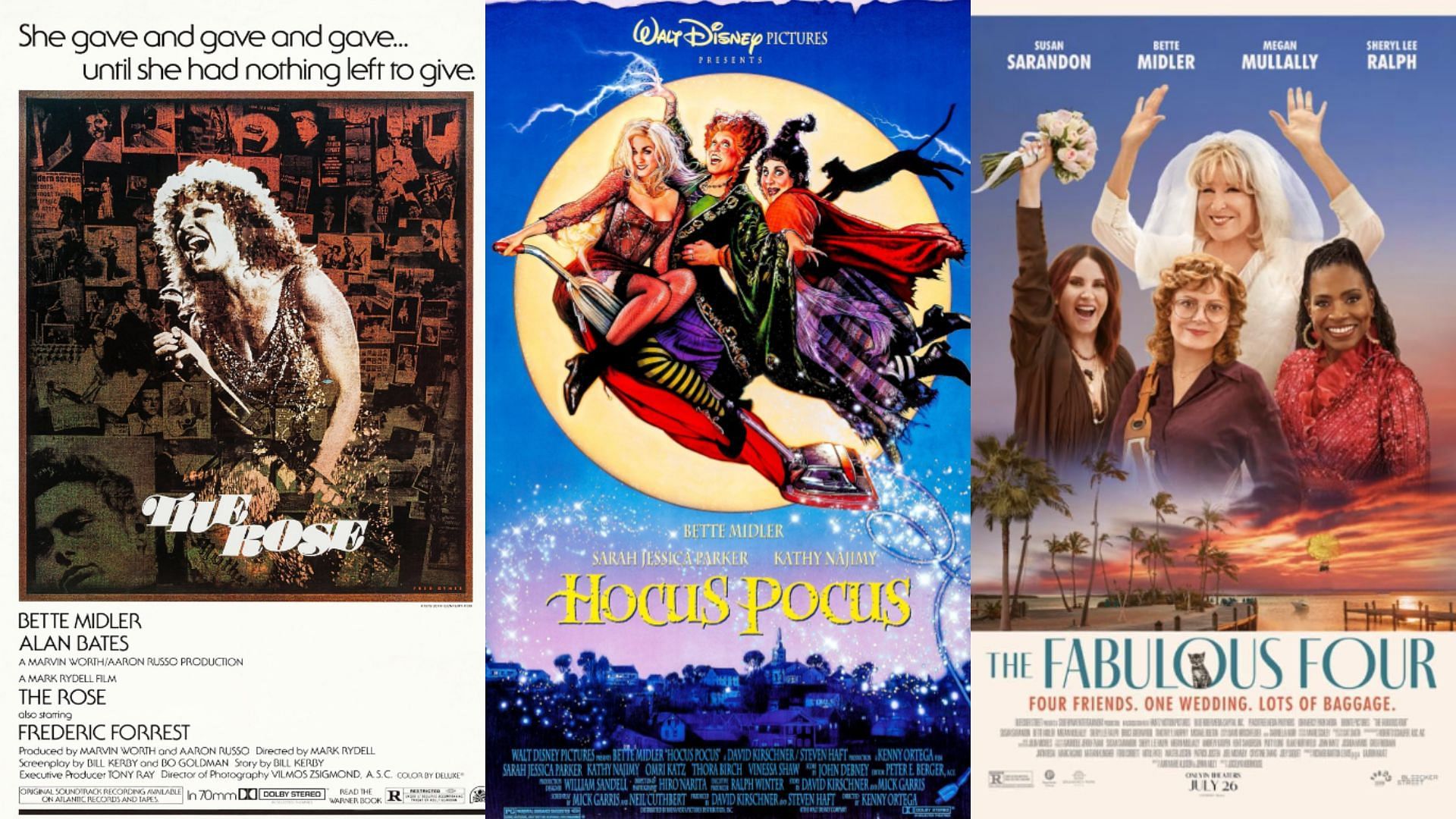 Bette Midler movies