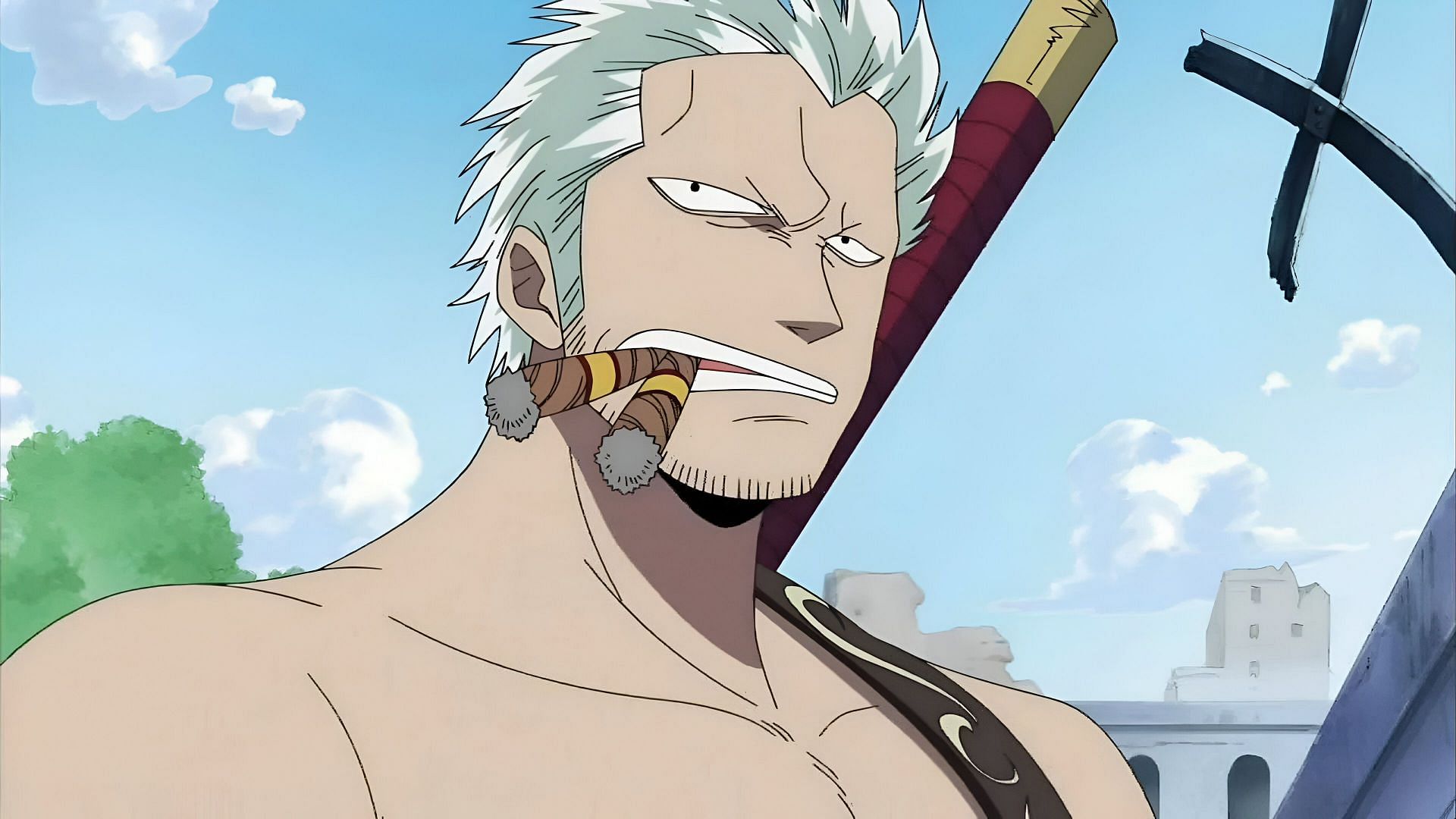 Smoker as seen in the anime (Image via Toei Animation)