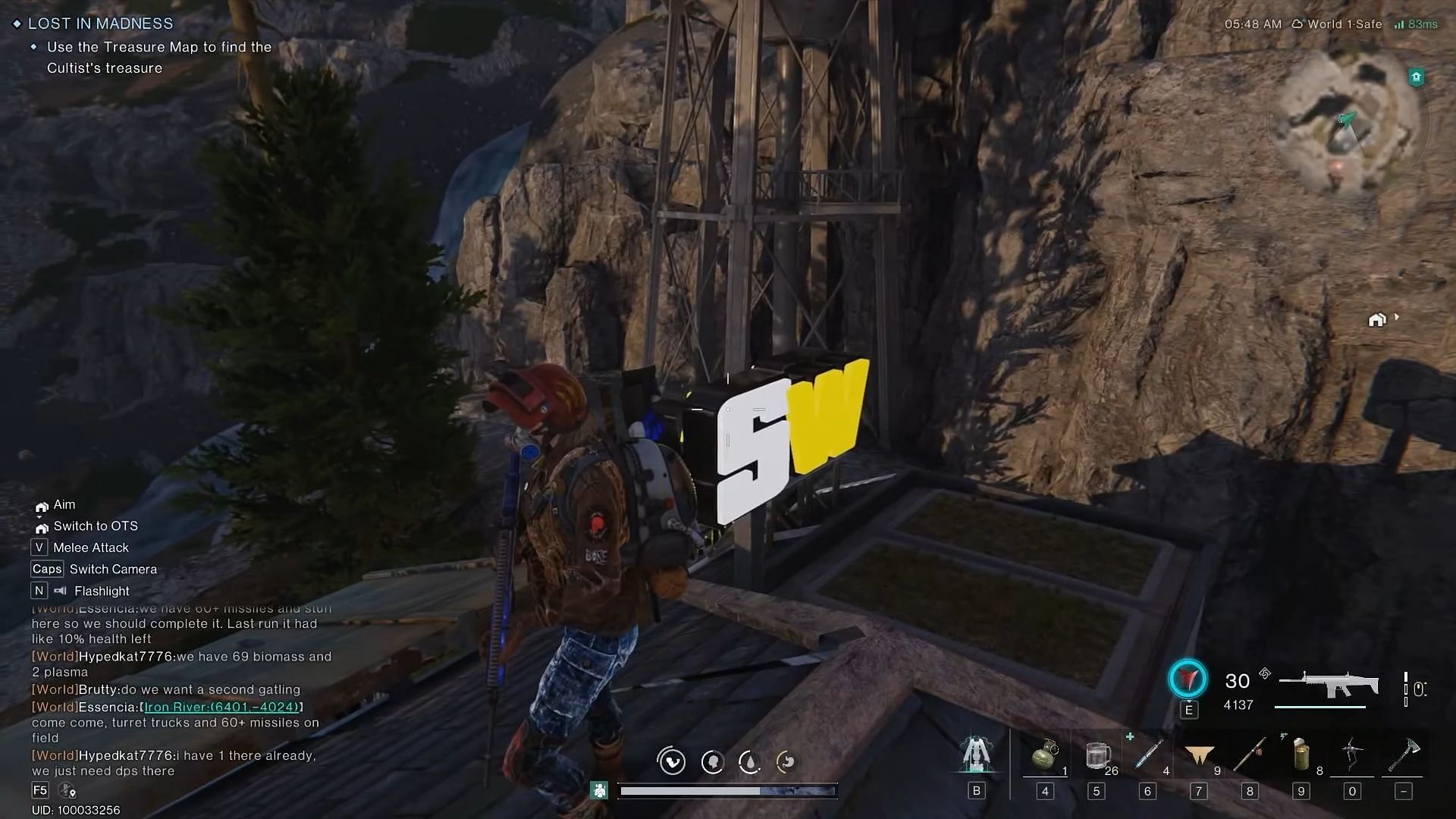 You need to be level 32+ to get to Chalk Pass (Image via Starry Studio || YouTube/Primitive Nomad)