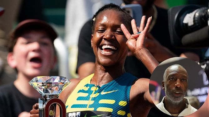 "Faith Kipyegon is a rabbit"- Michael Johnson reacts as Kenyan athlete breaks her own 1500m world record at Paris Diamond League