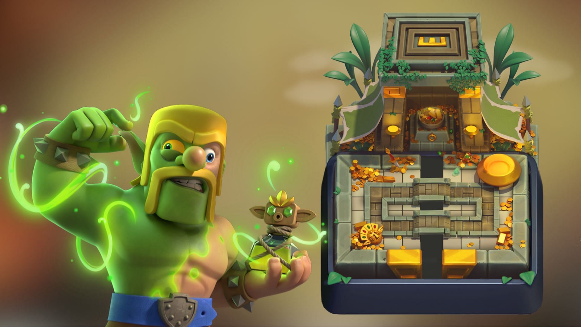 Goblin Curse in Clash Royale (Image via Supercell)