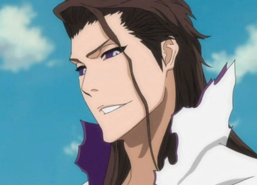 Aizen is certainly one of the anime characters who could tank Gojo&#039;s Hollow Purple (Image via Studio Pierrot).