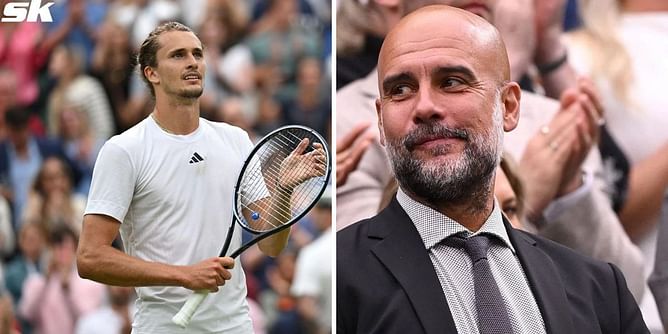 "If you're tired of football": Alexander Zverev jokingly offers Pep Guardiola coaching role, reveals feeling 'nervous' in his presence in Wimbledon 3R