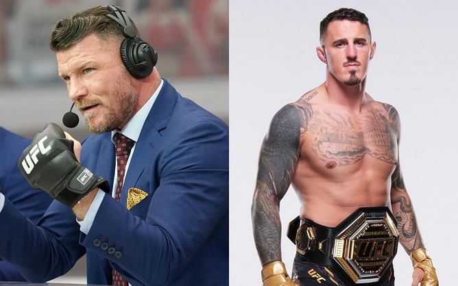"Curtis is gonna have a field day" - Michael Bisping exclaims after taking down Tom Aspinall in EA Sports UFC 5