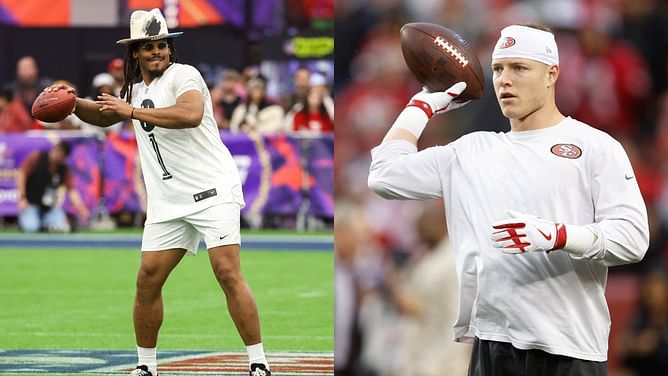 Cam Newton jokes about being ready to crash Christian McCaffrey & Olivia Culpo’s wedding over missing invite