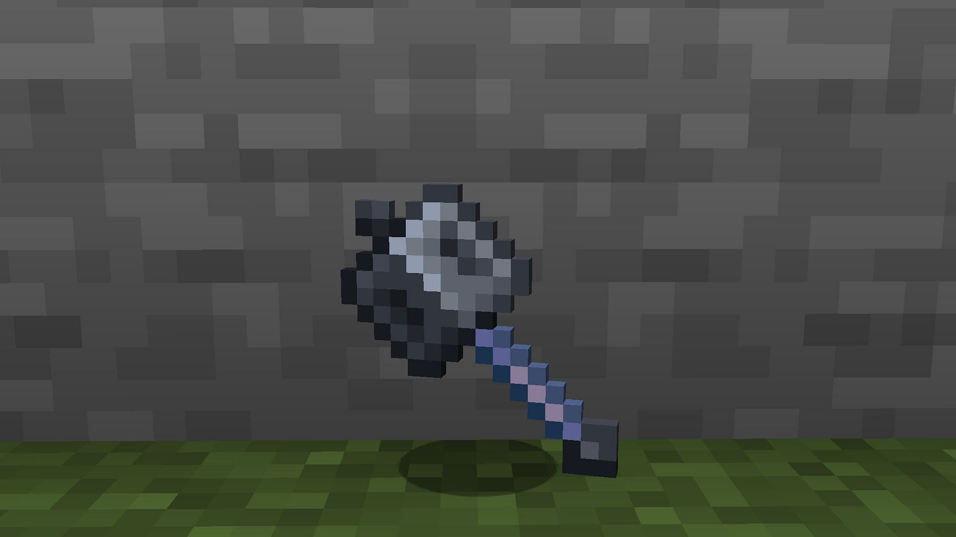 Experienced players with overpowered gear can easily craft a mace with new items (Image via Mojang Studios)