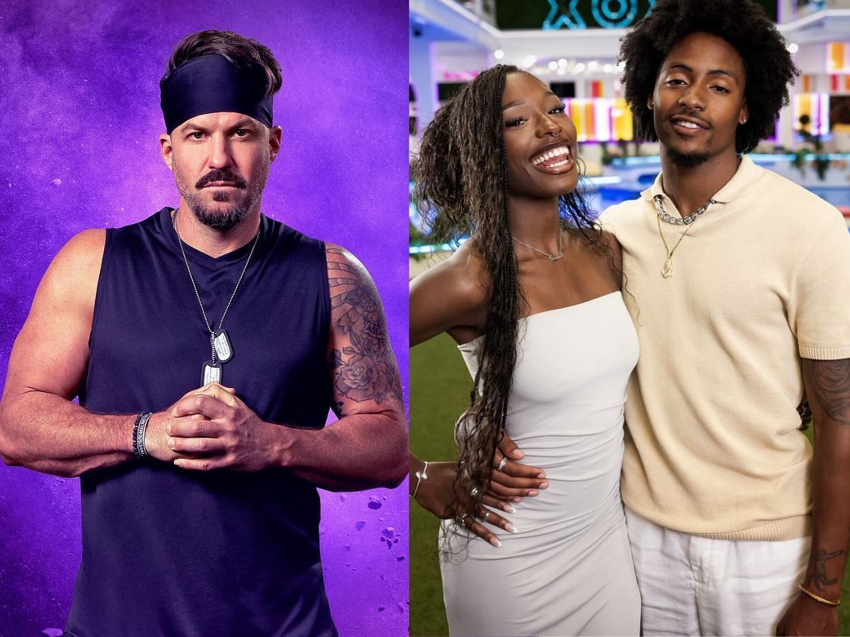 Johnny Bananas on Love Island USA couple Kordell and Serena