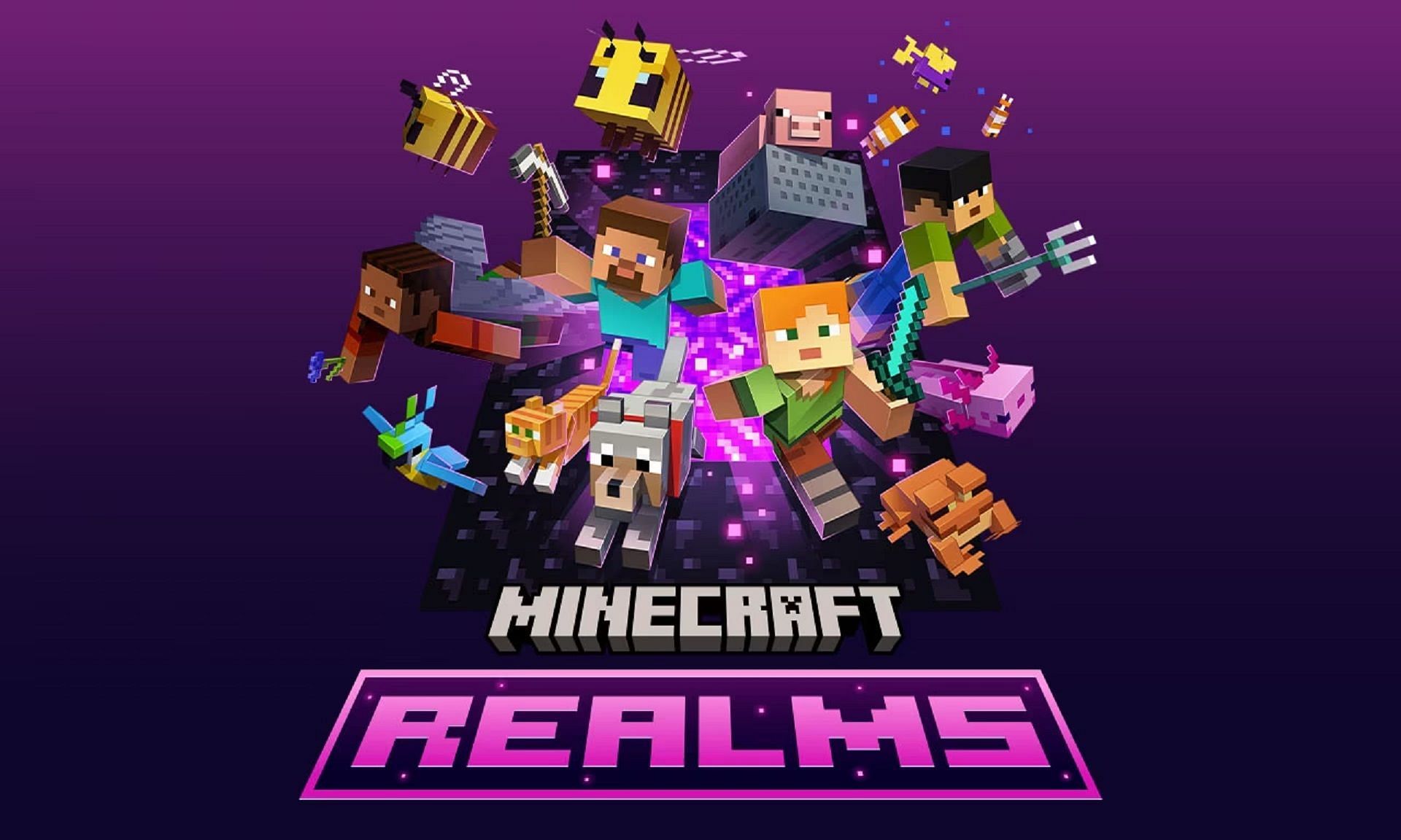 Realms have been made a bit more functional by improving their invite links (Image via Mojang)