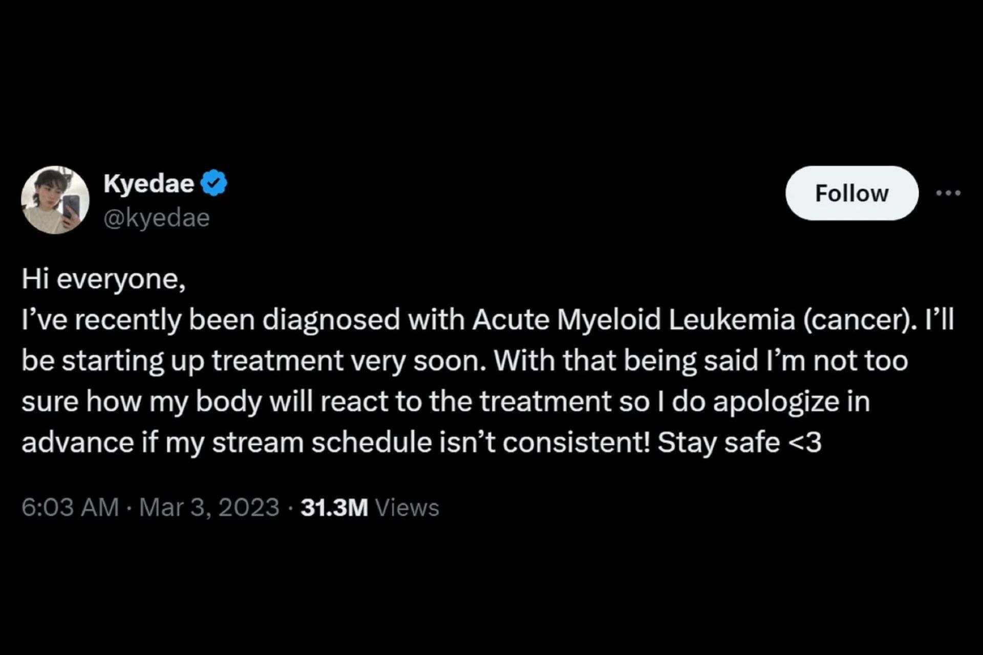 Kyedae health update: Everything we know about Twitch streamer's cancer ...