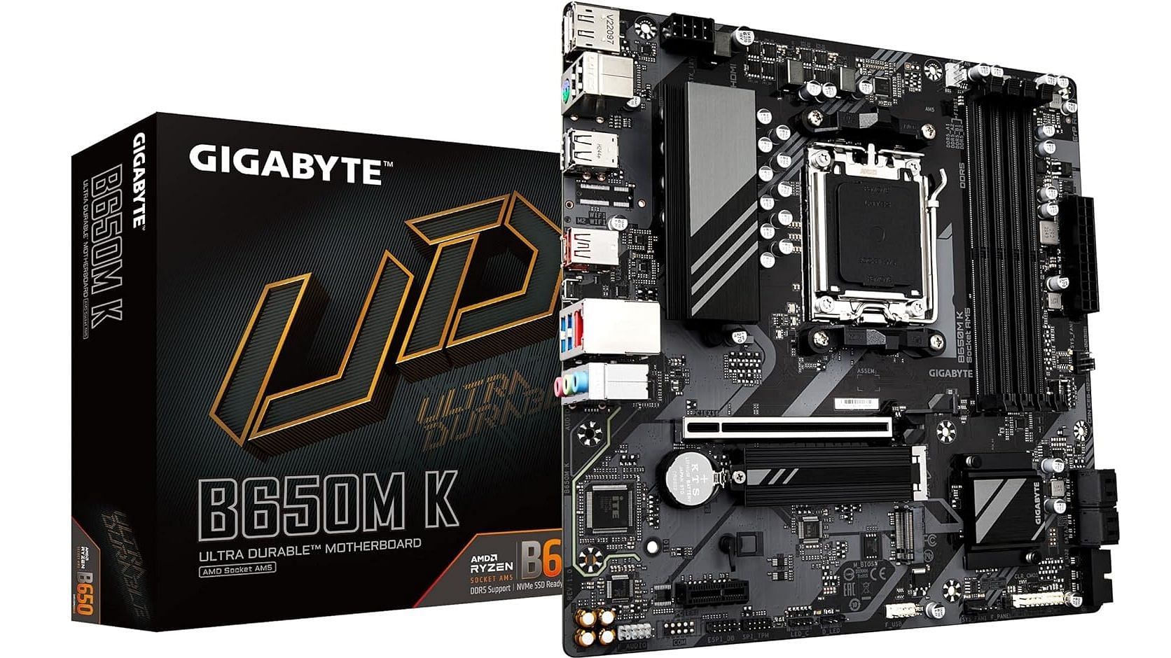 GIGABYTE B650M K motherboard (Image via GIGABYTE)