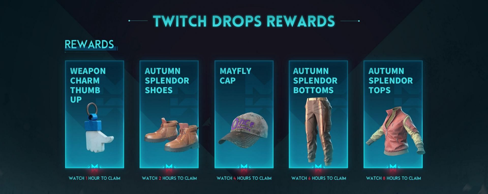 The Once Human Twitch drops that you can get this month (Image via NetEase)