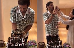 [Watch] "Yeh eggless hai" - MS Dhoni comments after cutting cake on 43rd birthday