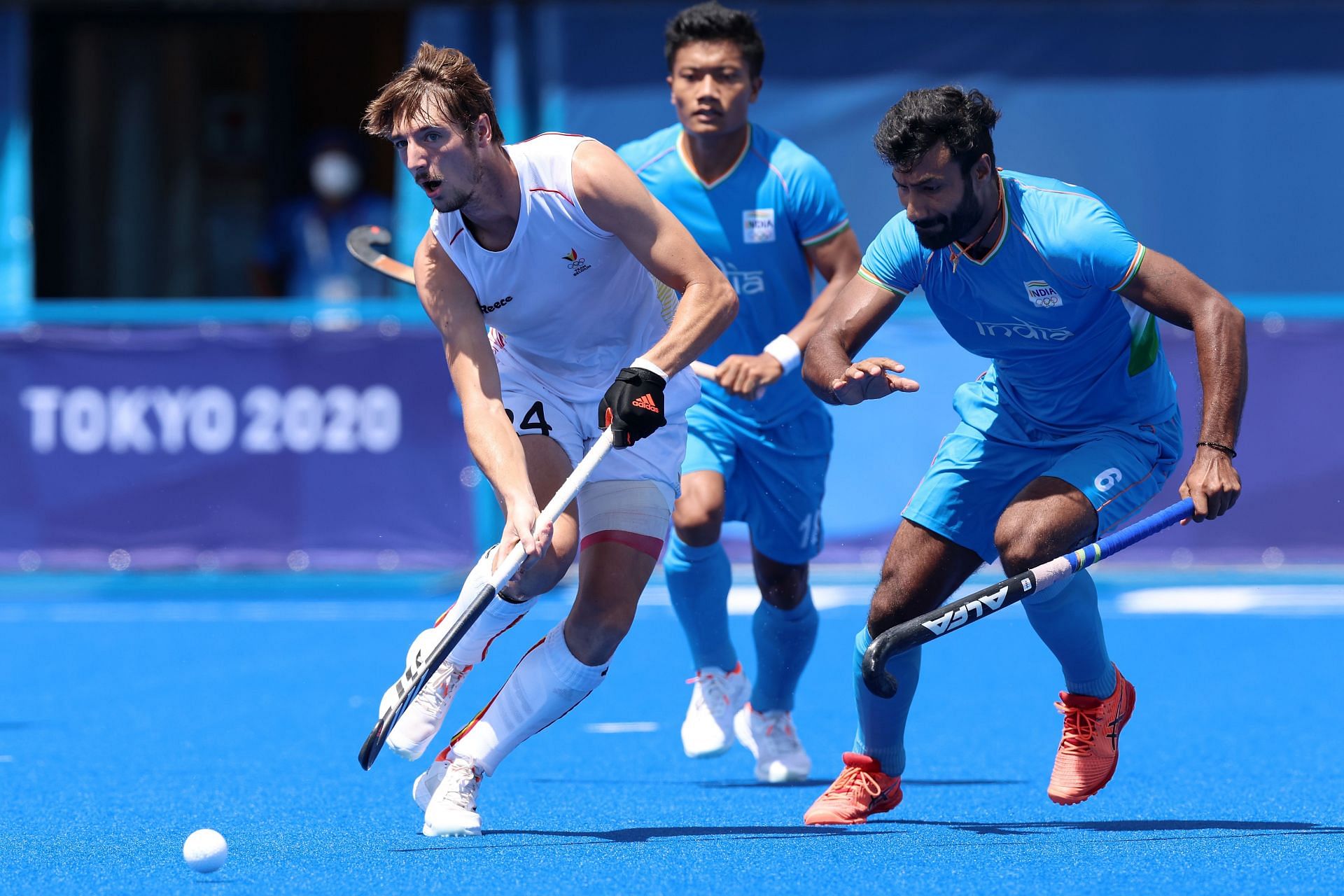 India lost to Belgium in the SF of the men's hockey event in Tokyo - Source: Getty