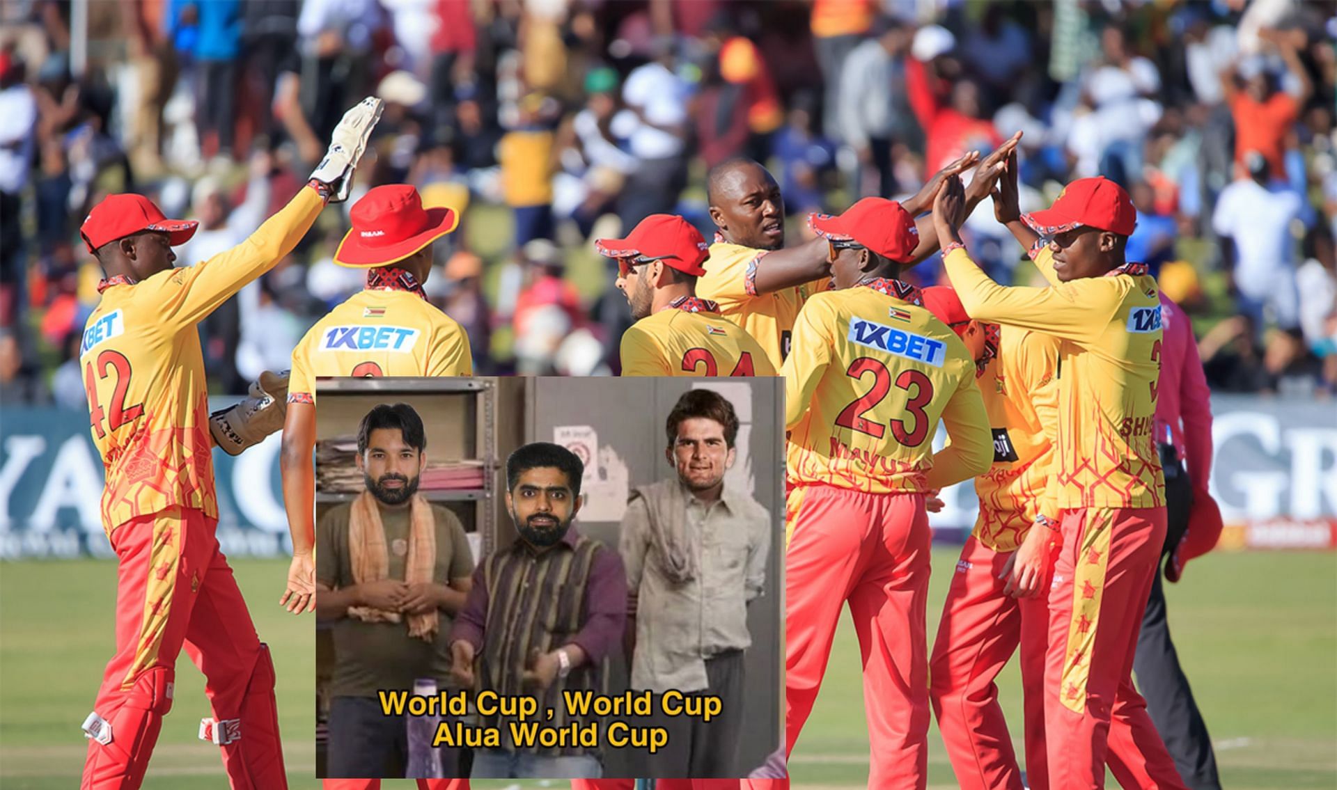 Fans react after Zimbabwe