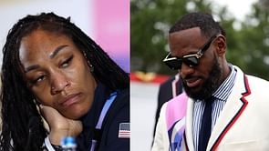 LeBron James reacts to A'ja Wilson rocking the 4x NBA champion's unreleased LeBron 22s