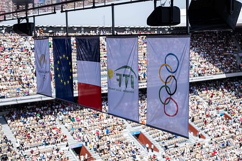 Photo of Philippe Chatrier during the Paris Olympics 2024 (Source: Getty)