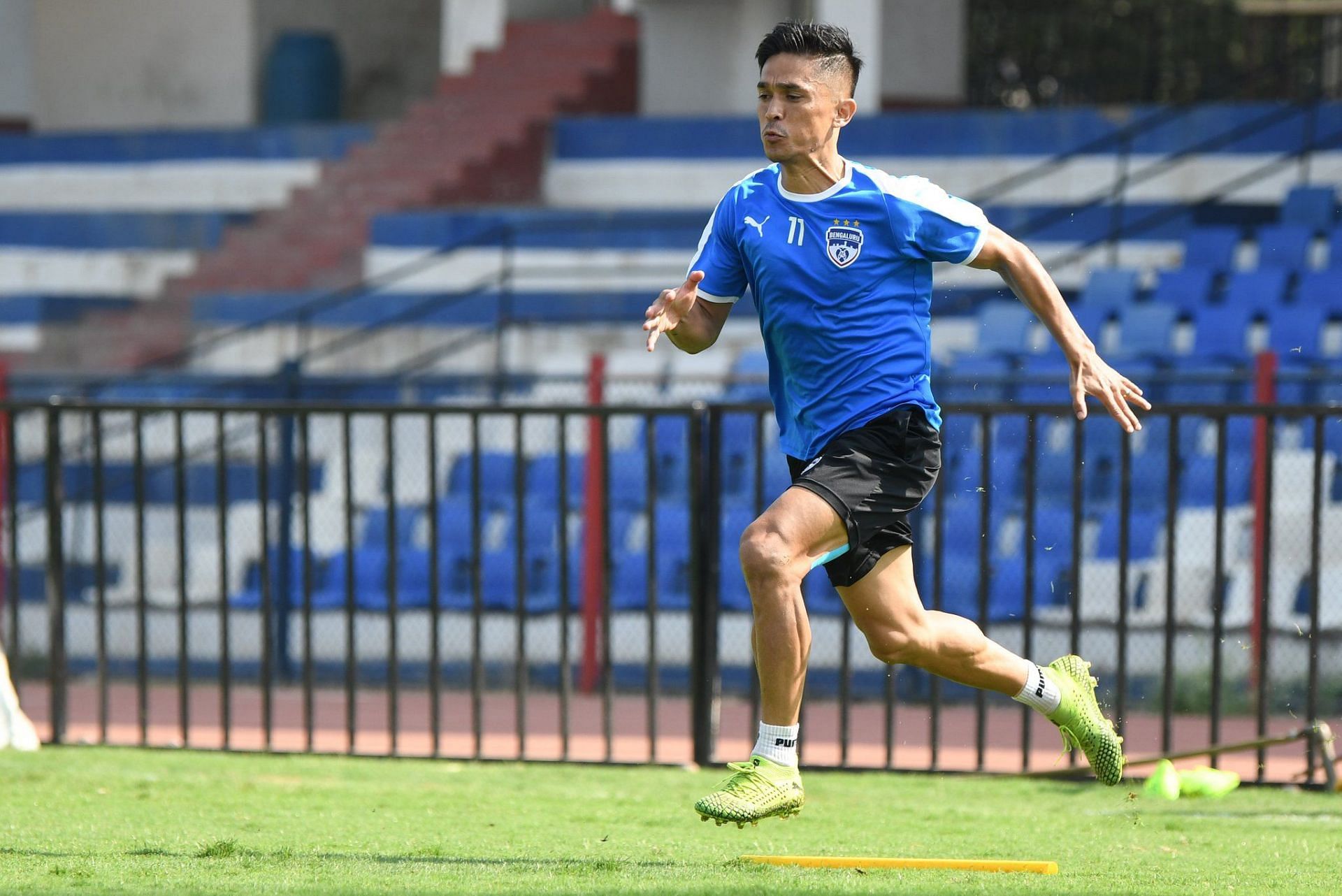 Sunil Chhetri in a recent interview highlighted the importance of playing with quality players.