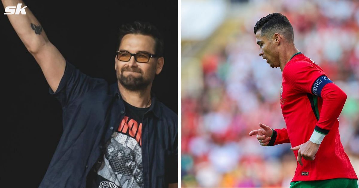 Antony Starr (left) and Cristiano Ronaldo (Images courtesy: Starr/Instagram, Getty)