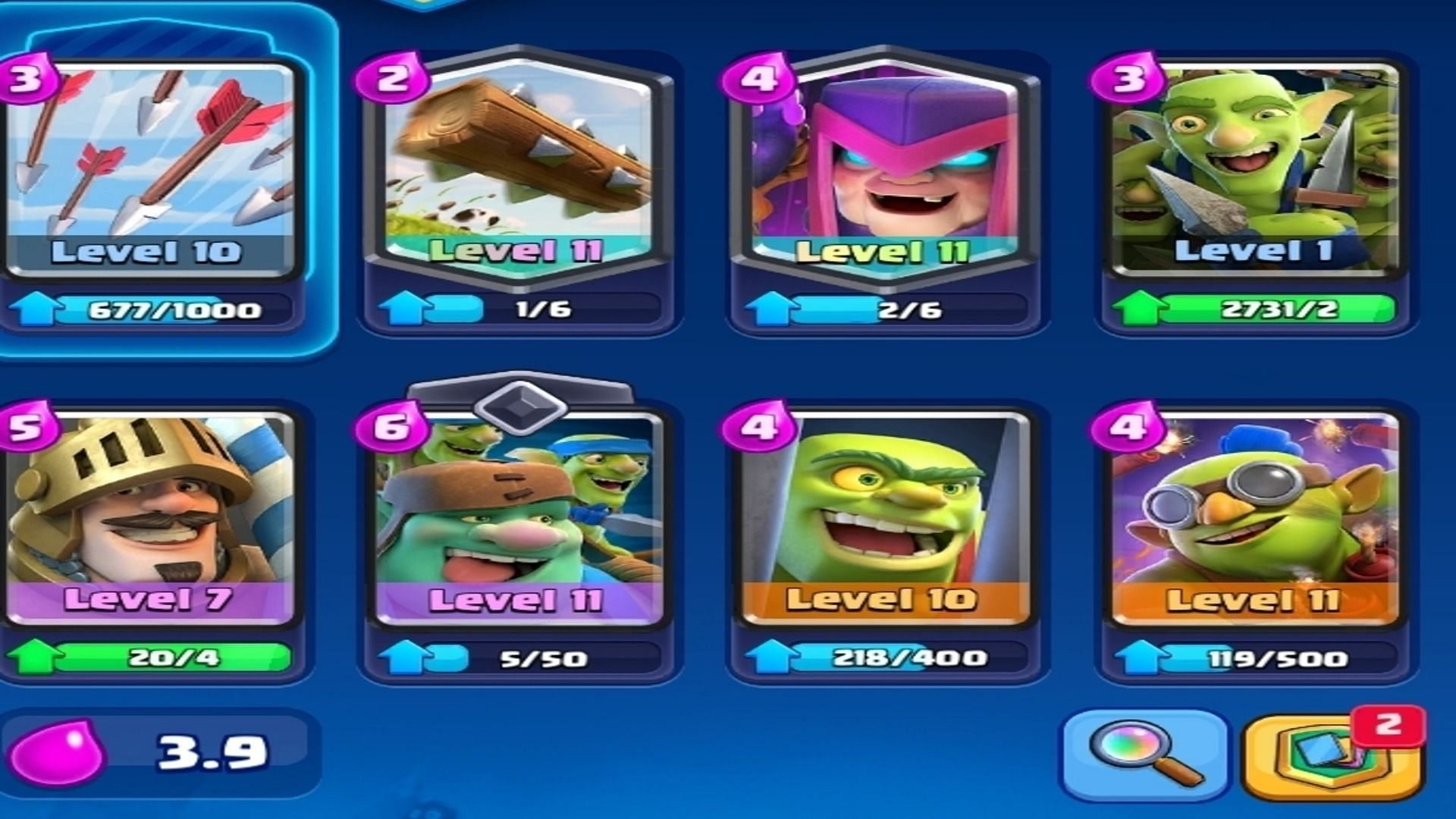 Use Mother Witch and Arrows to create hogs in Goblin Queen&#039;s Journey in Clash Royale (Image via Supercell)