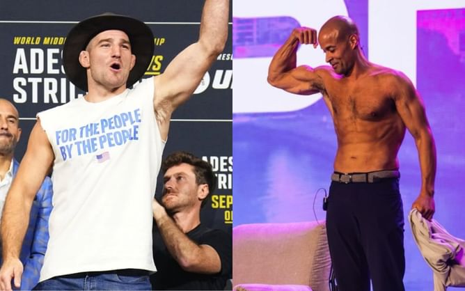 "You run from me" - Sean Strickland issues menacing response to David Goggins' "Hell Week" challenge