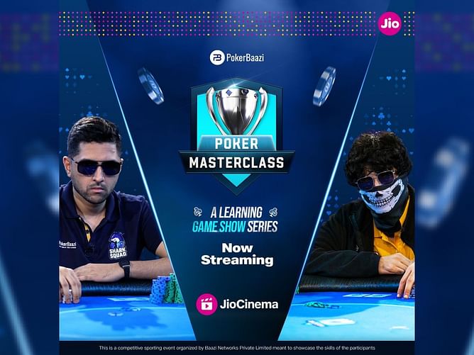 JioCinema partners with PokerBaazi to bring India’s First Poker Reality Show on OTT, Poker Masterclass