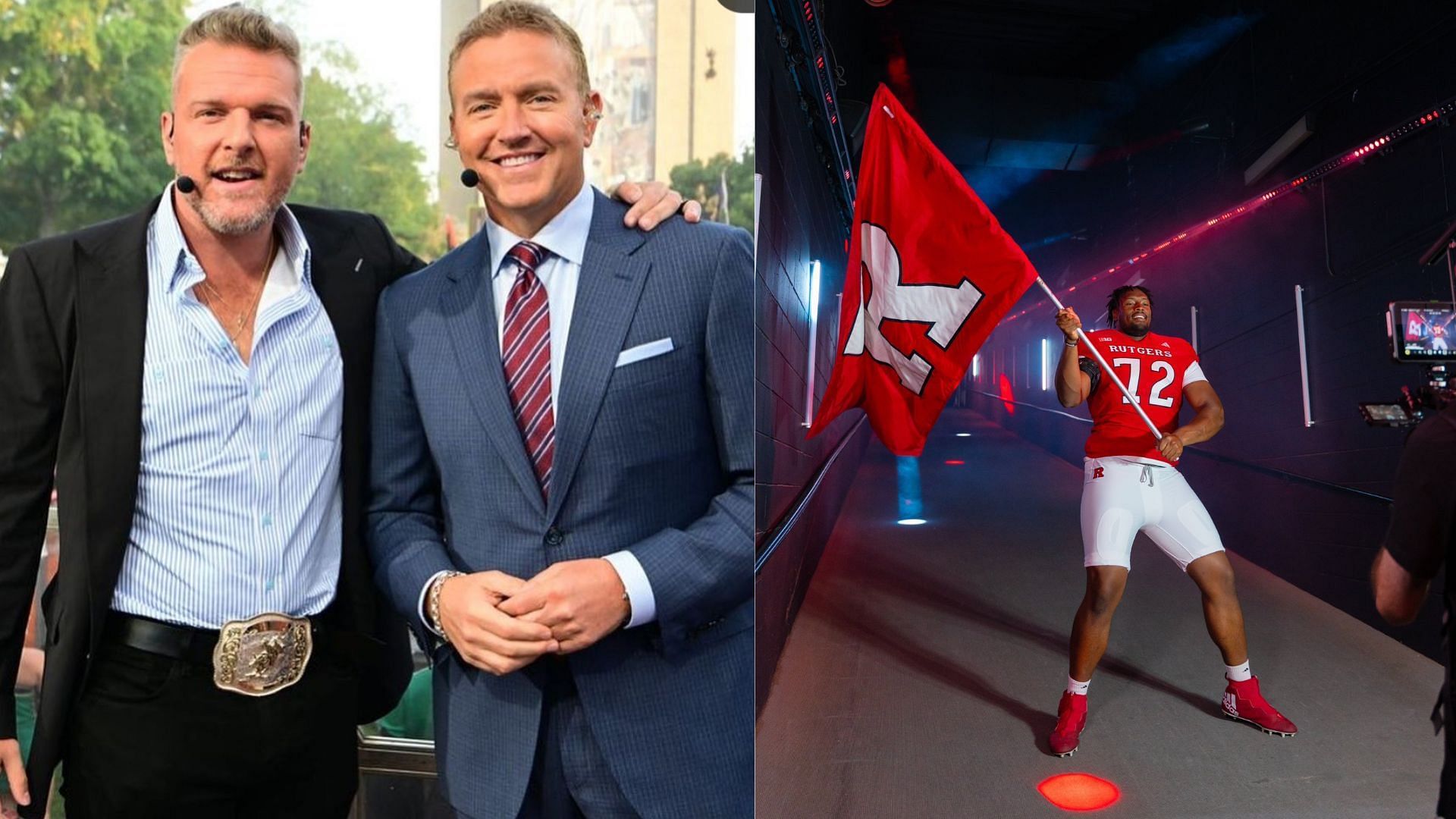 Picture Sources: KirkHerbstreit (Instagram), @RFootball (X)