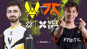 Team Vitality vs Fnatic - VCT EMEA 2024 Stage 2: Prediction, where to watch, and more