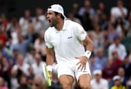 Matteo Berrettini at Wimbledon 2024. (Photo: Getty)