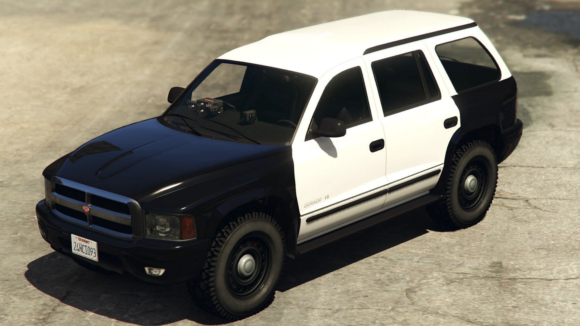 One of the most unique cop cars in GTA Online (Image via GTA Wiki || Rockstar Games)