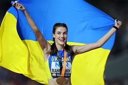 Meet Yaroslava Mahuchikh, the Ukrainian who broke the 37-year-old women's high jump world record ahead of Paris Olympics 2024