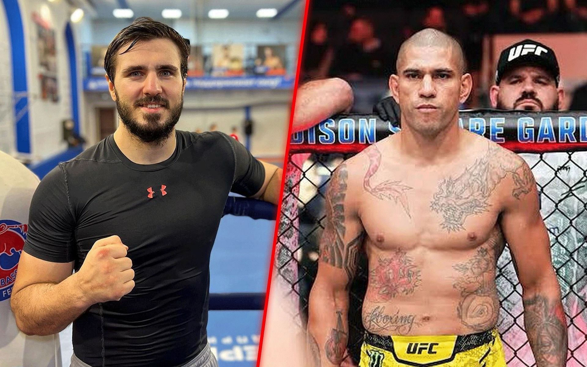 Artem Vakhitov (left) calls out Alex Pereira (right) for a third fight [Images courtesy: @alexpoatanpereira and @vakhitovartem on Instagram]