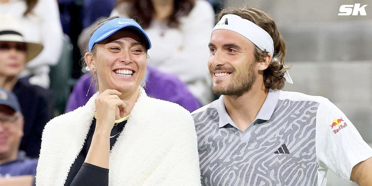 Paula Badosa (L) and Stefanos Tsitsipas (R) (Source: Getty Images)