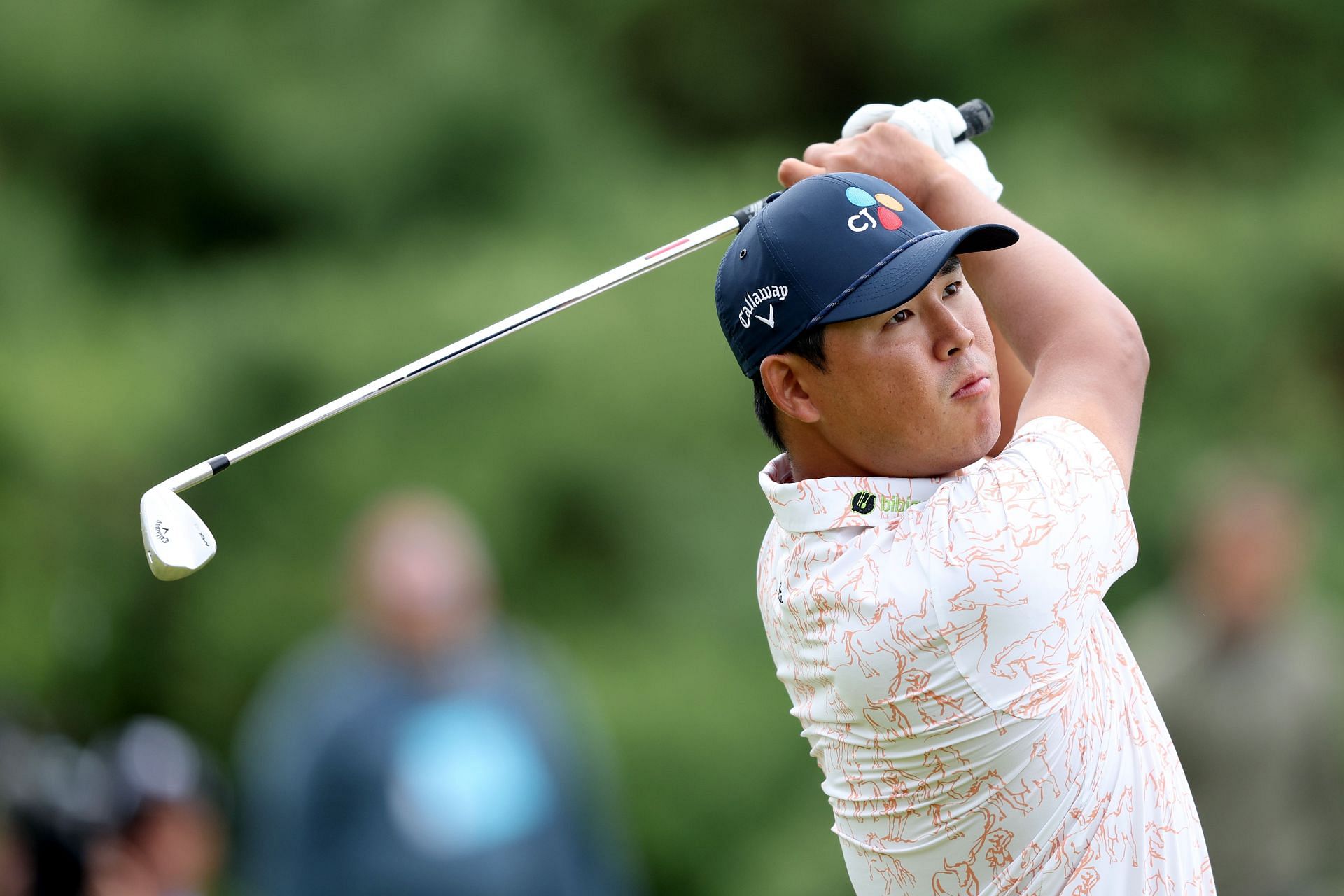 Si Woo Kim at The 152nd Open - Day Two. Images via Getty Images