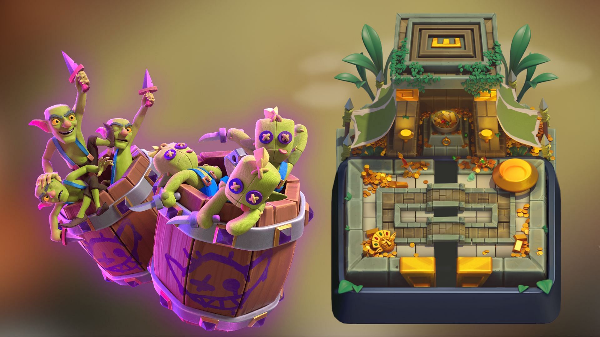 Evolved Goblin Barrel in Clash Royale (Image via Supercell)