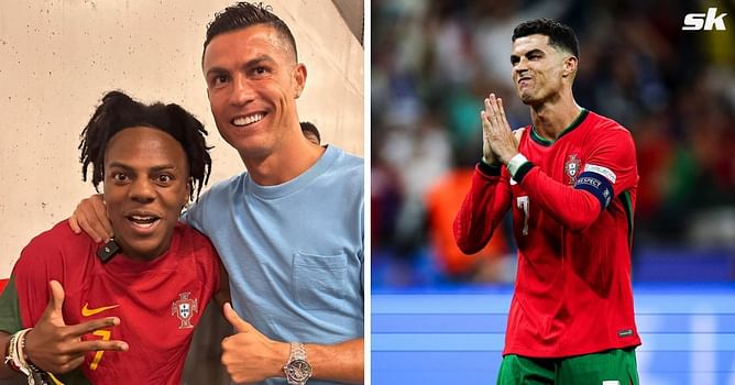 IShowSpeed sends message to ‘legend’ Cristiano Ronaldo after penalty miss vs Slovenia