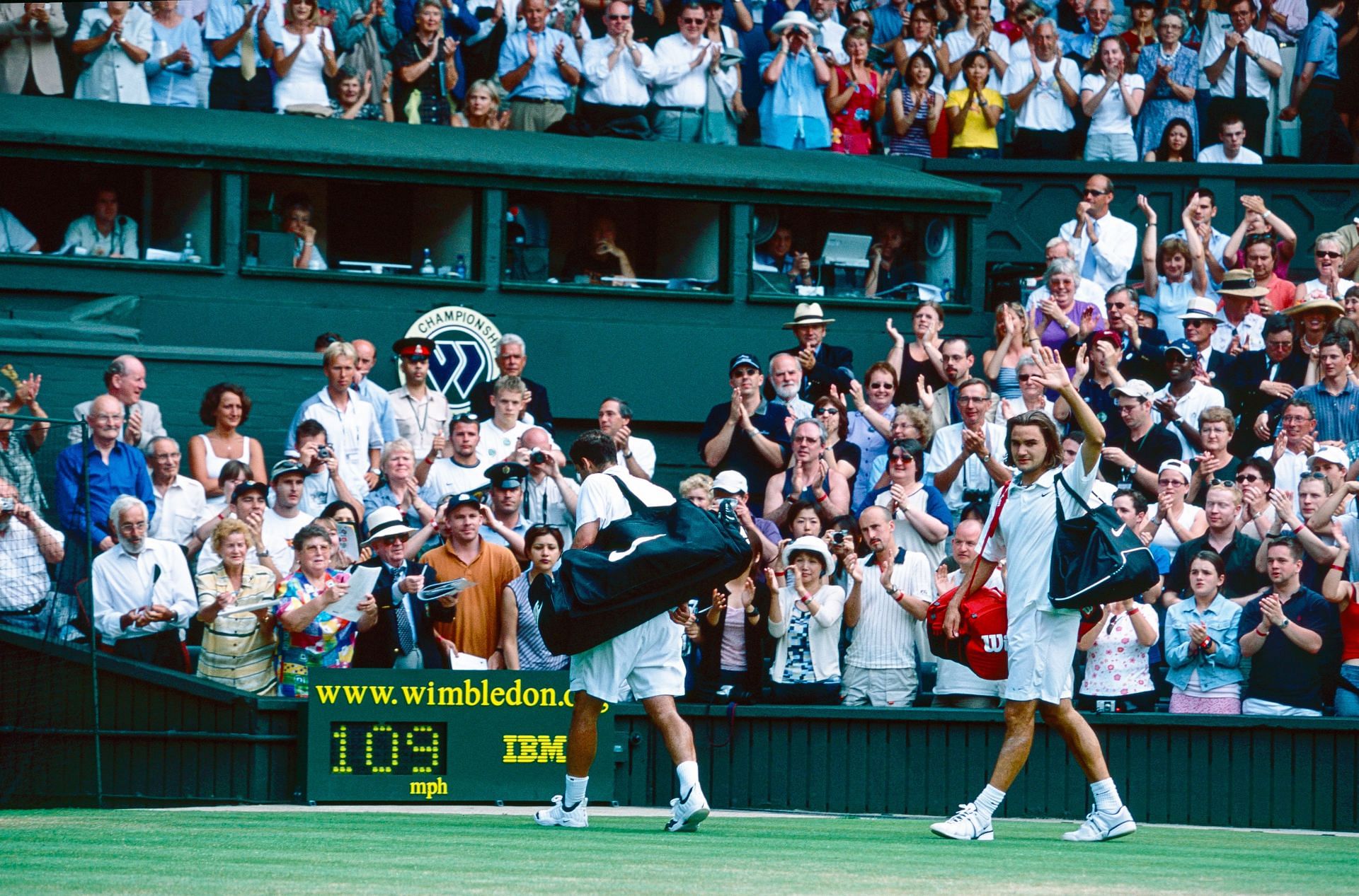 The Championships - Wimbledon 2001. (Getty)