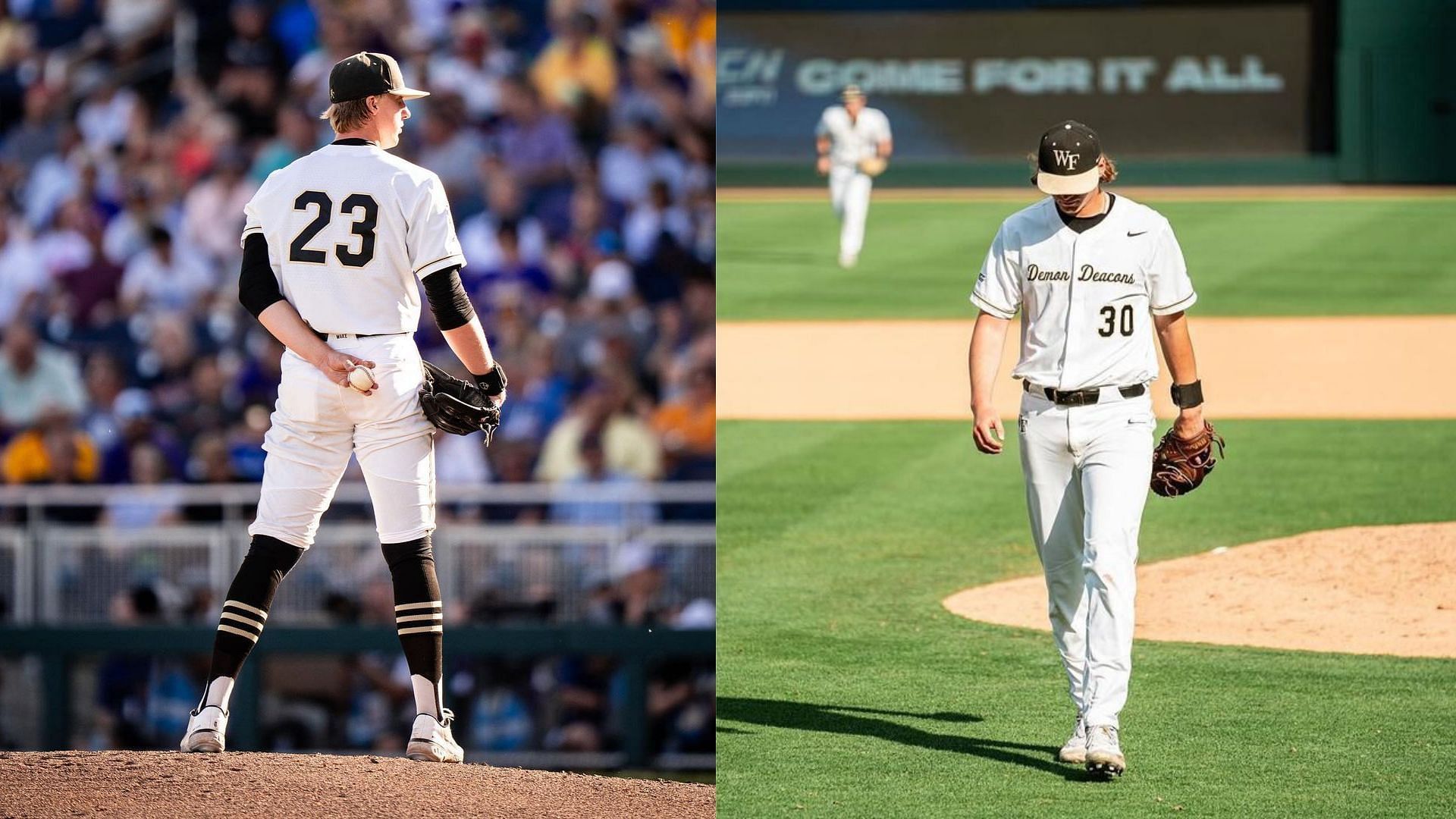 Wake Forest is several pitchers to the MLB/ Photos from Michael Massey