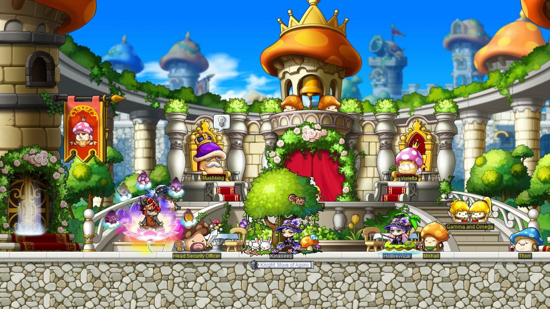 One of the most well known MMOs of all time, MapleStory (Image via Wizet/Nexon)