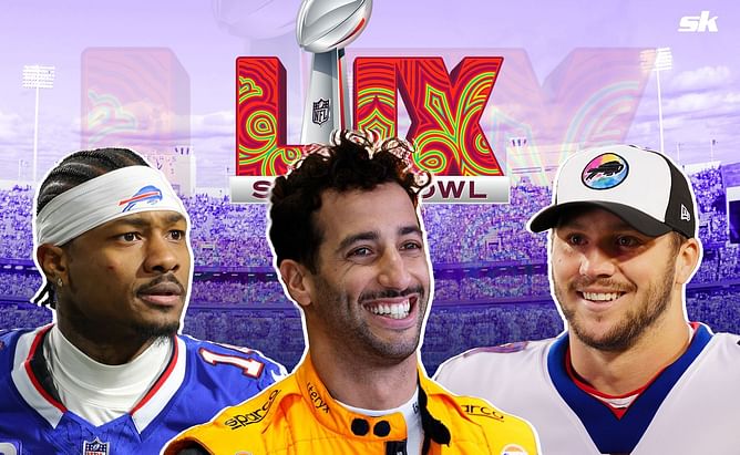 F1 star Daniel Ricciardo gets real on Josh Allen and Bills' Super Bowl window post Stefon Diggs' exit