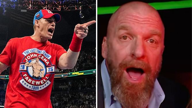 John Cena posts non-PG meme of Triple H and Hawk Tuah girl