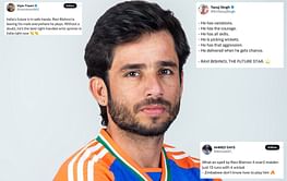 "Hunted like a lion" - Fans erupt as Ravi Bishnoi registers career-best figures in IND vs ZIM 1st T20I