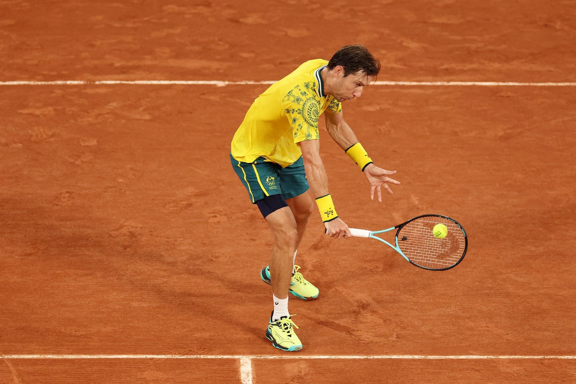 Matthew Ebden at the Olympic Games Paris 2024. (Image via Getty).