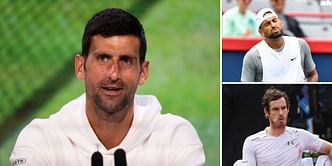 "You almost feel helpless at times" - Novak Djokovic sends his sympathies to Andy Murray and Nick Kyrgios amid duo's injury struggles