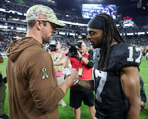 Aaron Rodgers and Davante Adams