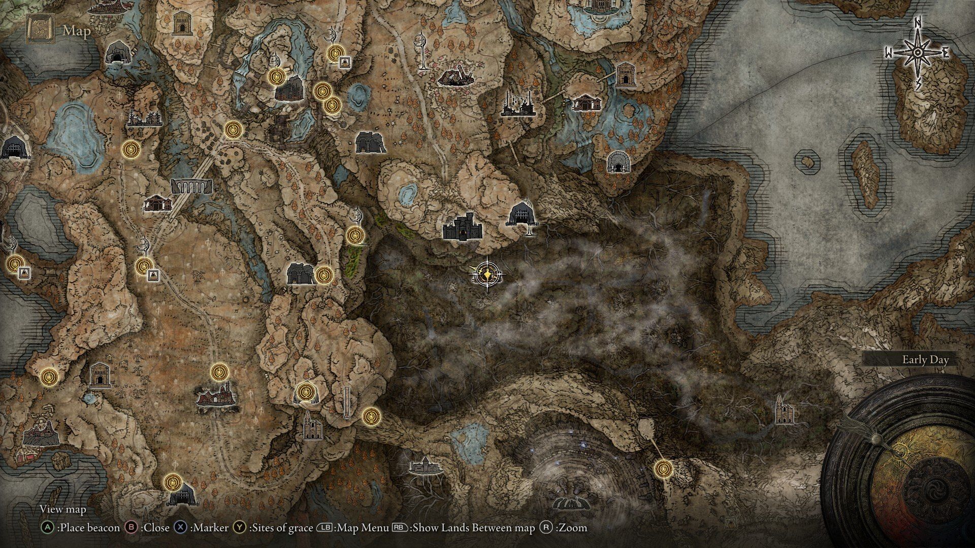 Location of the Talisman of the Dread (Image via FromSoftware)