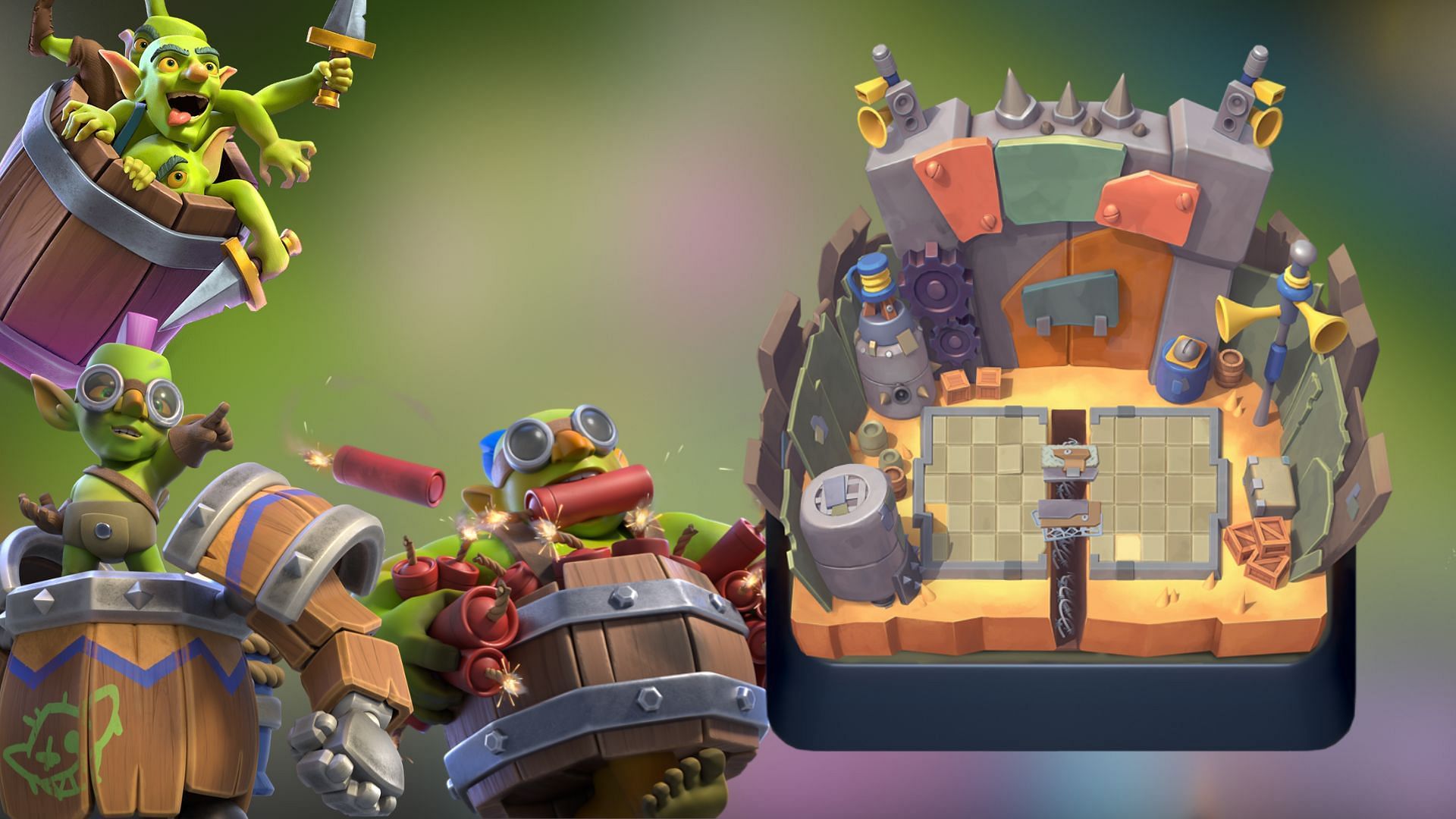 Best cards for Scrap Yard arena in Clash Royale (Image via SuperCell)