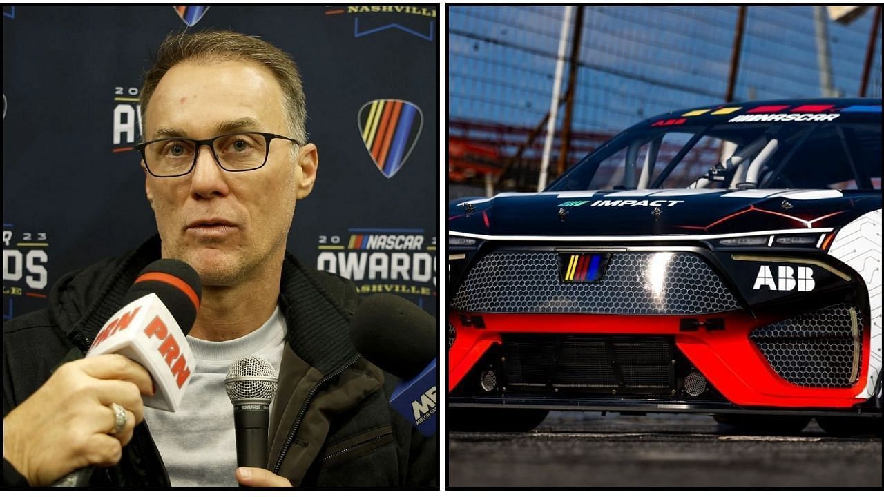 Kevin Harvick on EVs entering NASCAR (Images from NASCAR.com and Getty Images)